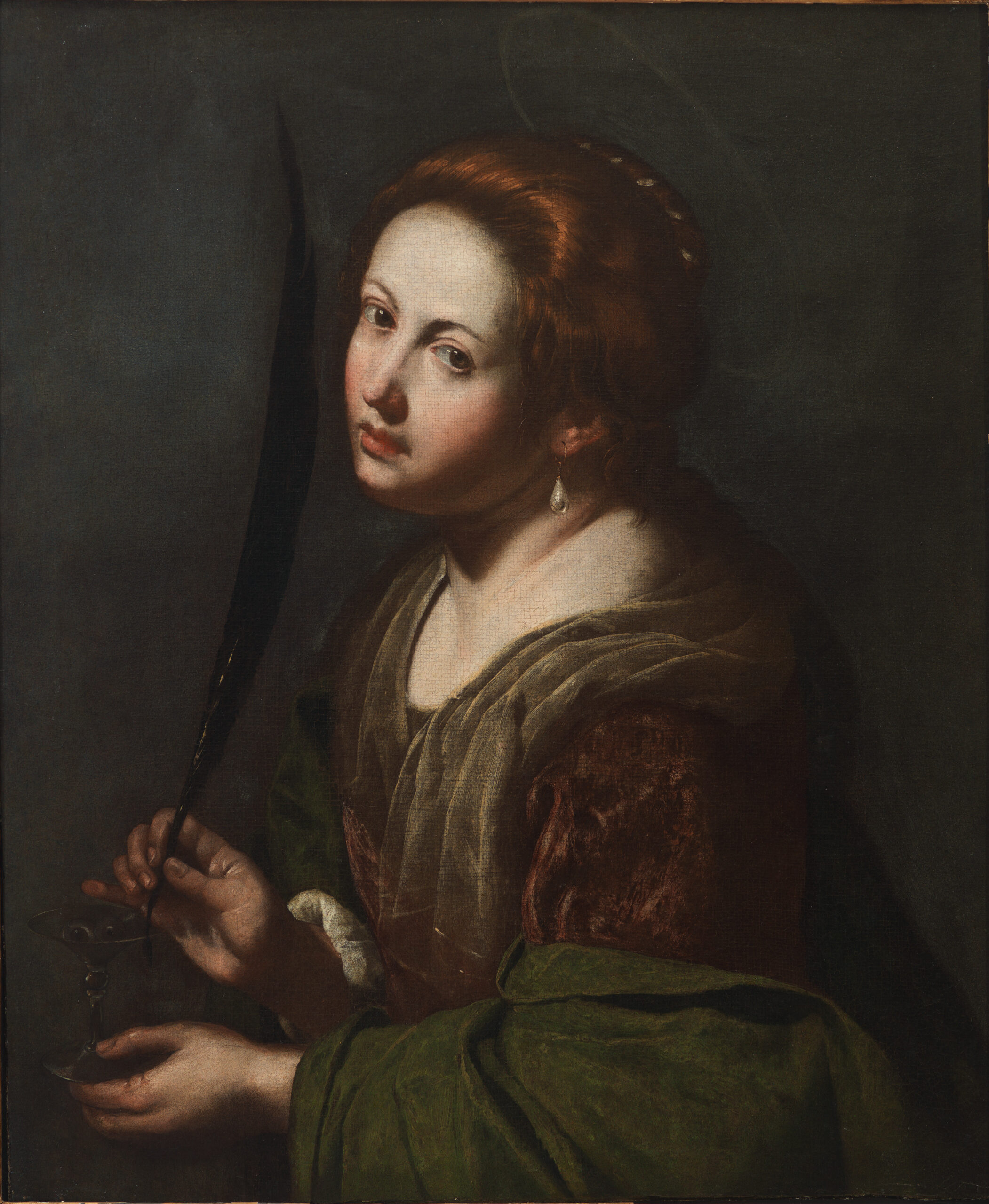 Santa Lucia di Artemisia Gentileschi presente in mostra